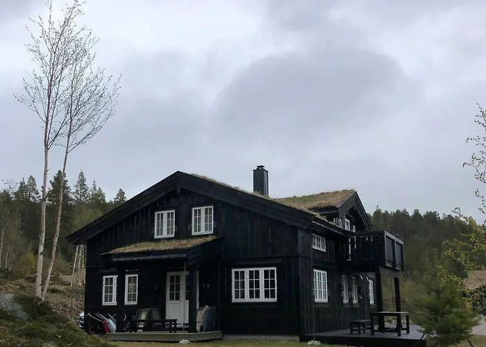 Designer With Panoramic Views In Hovden 度假居 *